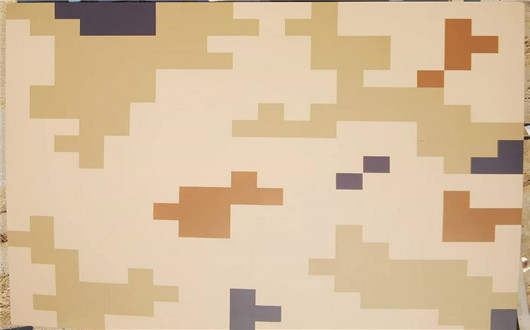 岳阳荒漠迷彩漆喷涂